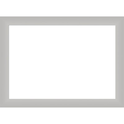 Amanti Art Low Luster Silver Framed Dry Erase Magnetic Board
