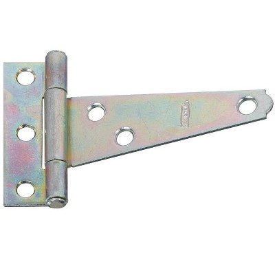 National Hardware 3 in. L Zinc-Plated Light T-Hinge 2 pk