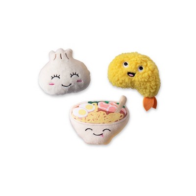 PetShop by Fringe Studio Soy Into You Mini Dog Toy Set - 3pk