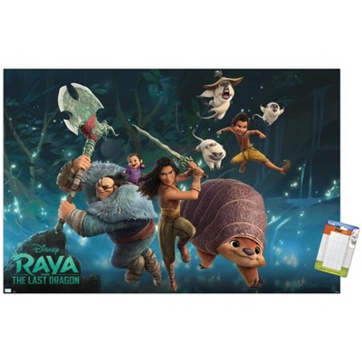 Trends International Disney Raya and the Last Dragon - Group Unframed Wall Poster Prints