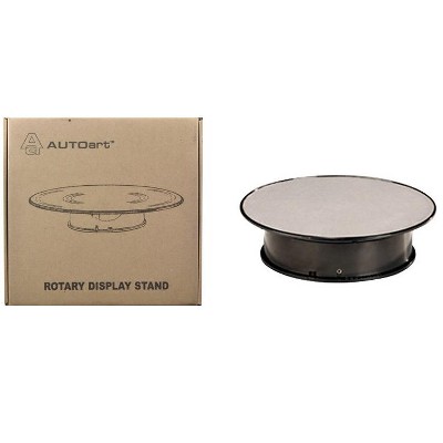 Rotary Display Turn Table 8 Inches with Silver Top 1/43, 1/64, 1/32, 1/24 by Autoart