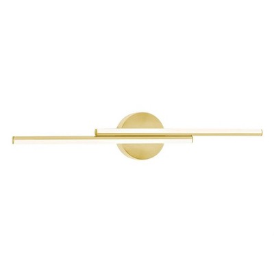 AFX Ella 2 - Light Vanity in  Satin Brass
