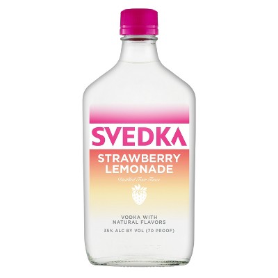 SVEDKA Strawberry Lemonade Flavored Vodka - 375ml Bottle