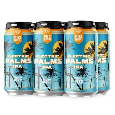 PHX Beer Co Electric Palms IPA - 6pk/12 fl oz Cans