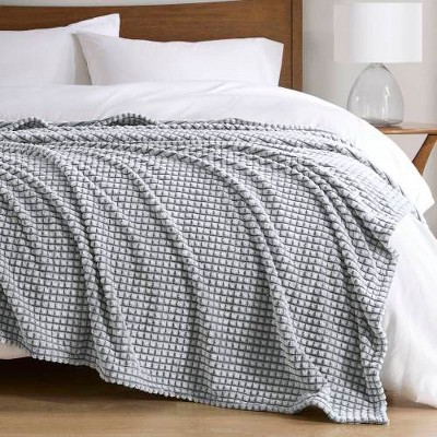 NicBex Twin Size Fleece Blanket, Back-Printed Microvelour Plush Blanket – All-Season Throw Blanket for Couch/Bed, OEKO-TEX Certified