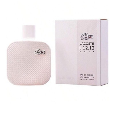 Lacoste White Tea, Pepper, Cotton Flower, Rose, Cedar Women Eau De Parfum Spray 3.4 Oz 2023  3.4 Oz
