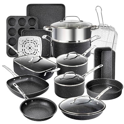 Granitestone 20 Piece Nonstick Cookware and Bakeware Set