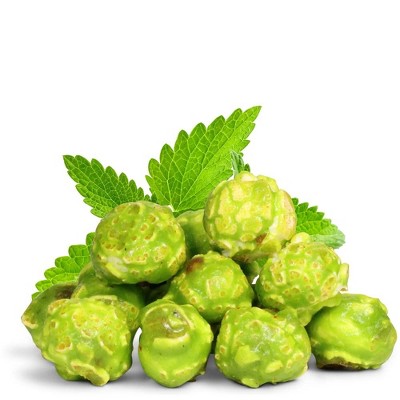 Green Mint Candy Popcorn by Its Delish, Festive Air Popped Sweet Crunchy Caramelized Popcorn