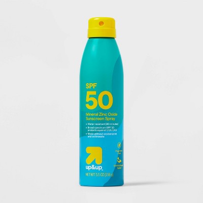 Mineral Sunscreen Continuous Spray - SPF 50 - 5.5oz - up&up™