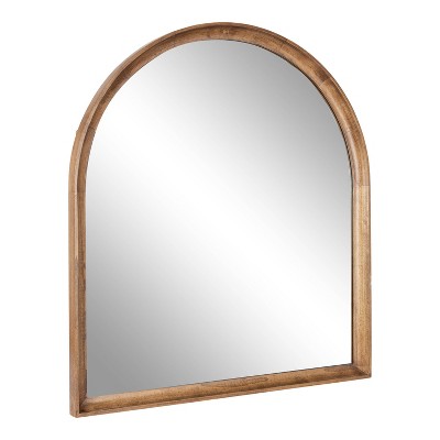 Hatherleigh Arch Wood Wall Mirror - Kate & Laurel All Things Decor