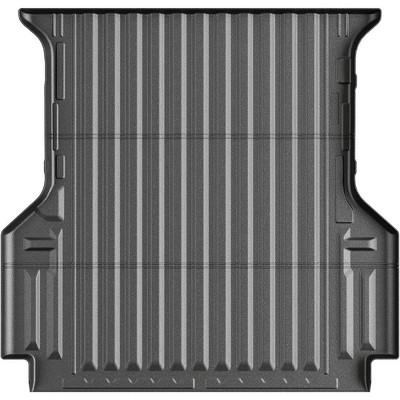 Truck Bed Mat for 2024 2025 Ford Ranger 5 FT Bed, All Weather TPE Heavy Duty Pickup Ranger Bed Tray Liner Cargo Mats