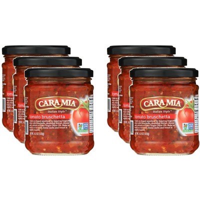 Cara Mia Bruschetta Tomato - Case of 6 - 14.75 oz
