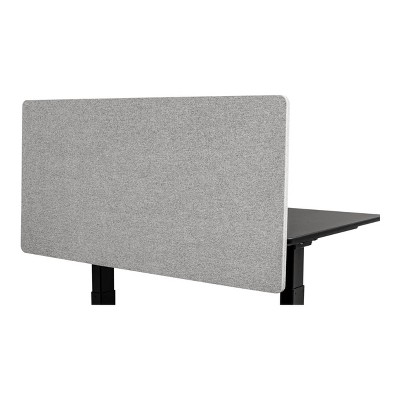Stand Up Desk Store ReFocus Clamp-on Acoustic Desk Divider Privacy Panel that Reduces Noise and Visual Distractions