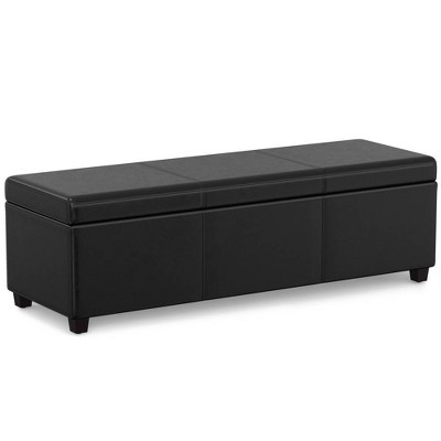 Extra Large Franklin Storage Ottoman Bench - WyndenHall