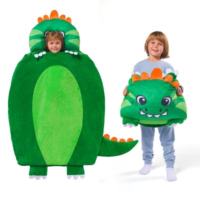 Joyfy Kids Sleeping Bag Toddler Nap Mat w/Pillow & Blanket 60" x 39" for  Ages 3+ Soft Plush Sleeping Mat for Preschool Kindergarten Daycare Sleepover