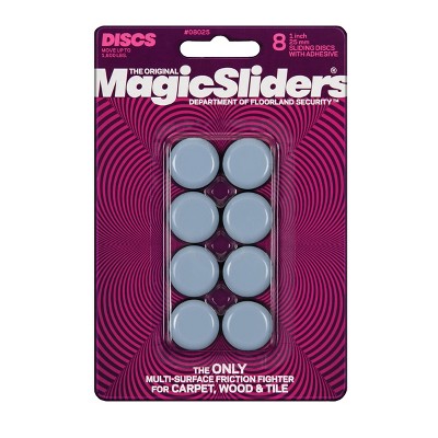 Magic Sliders 8pk 1" Round Adhesives