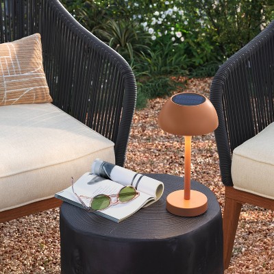 Solar and Rechargeable USB LED Outdoor Table Lamp - Threshold™