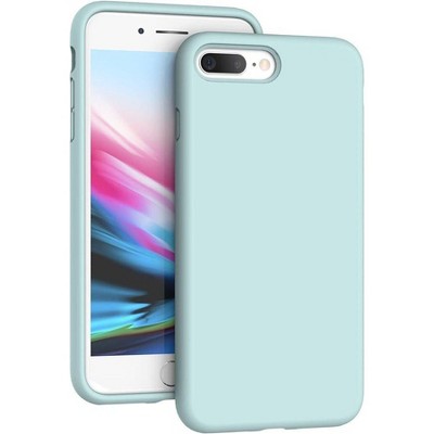 Entronix Case Compatible with iPhone 8 Plus/7 Plus - Soft-Touch Liquid Silicone