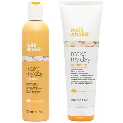 milk_shake Make My Day Shampoo (10.1 oz) & Make My Day Conditioner (8.4 oz) Milkshake DUO SET for Super Soft Hair