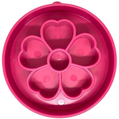Flower Design eBowl Enrichment Slow Feeder Bowl for Dogs