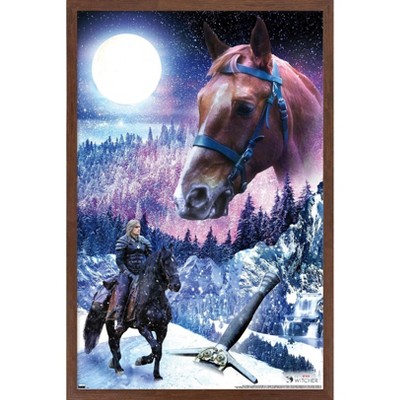 Trends International Netflix The Witcher Season 2 - Roach Framed Wall Poster Prints