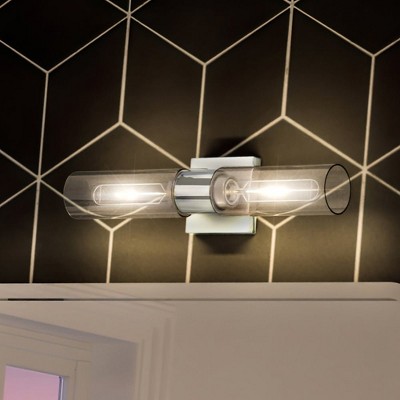 Urban Ambiance Luxury Cosmopolitan Bath Light 5''H x 20.375''W,  Polished Chrome Finish,  Tustin Collection, UHP4052
