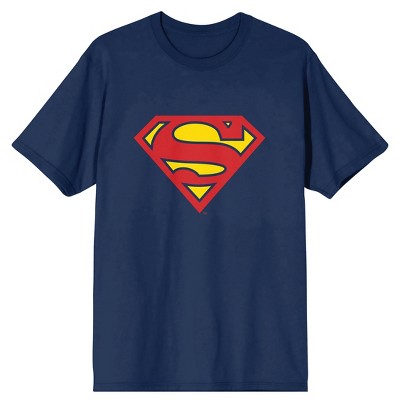Superman Logo Men's Short Sleeve Shirt & Sleep Pants Set