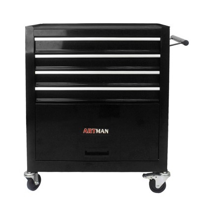 VASIP 4-Drawer Tool Cart with Wheels, Multifunctional,Organized Storage ,for Garage, Home & Workshop,Blue
