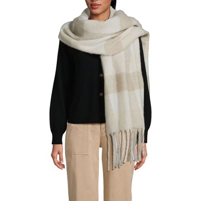 Lands' End Brushed Blanket Scarf