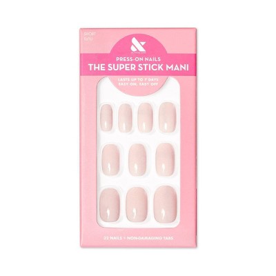 Olive & June Fake Nails - S Squoval - Tutu - 32ct