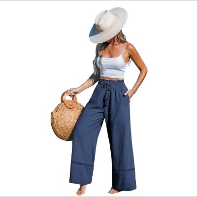 Women's Casual Chic Beach Palazzo Cover Up Pants - Cupshe