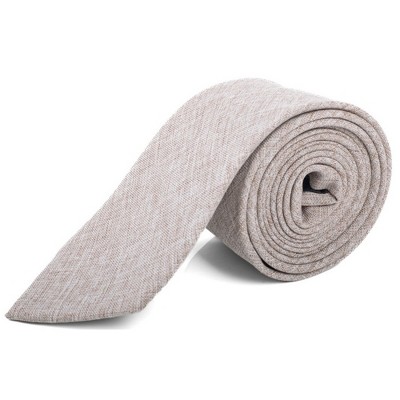 Men's Solid Color 2.75 Inch Wide And 57 Inch Long 100% Cotton Neckties