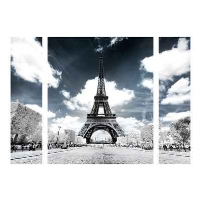 Trademark Fine Art-Philippe Hugonnard 'Another Look at Paris 7' Multi Panel Art Set Large