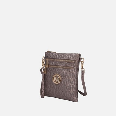 MKF Collection Andrea Milan M Signature Crossbody Bag by Mia K