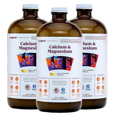 Calcium & Magnesium Bariatric Liquid Vitamins