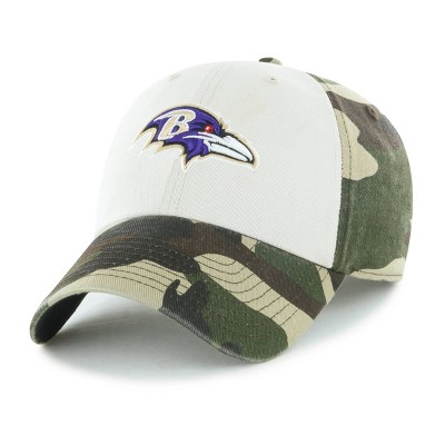 NFL Baltimore Ravens Militant Camo Clean Up Hat