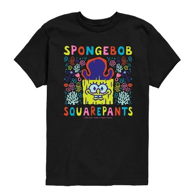 Boys' - Spongebob Squarepants - Spongebob: The Search For Squarepants Underworld Short Sleeve Graphic T-Shirt