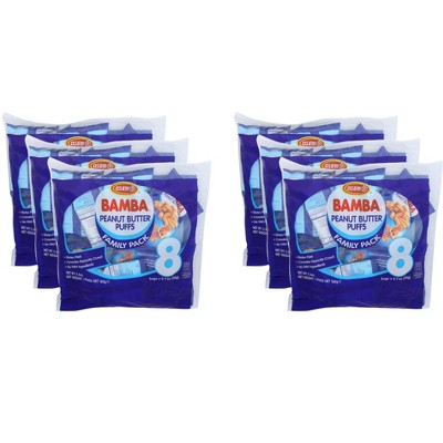Osem Bamba Peanut Puffs Famly Pack - Case of 6 - 5.6 oz