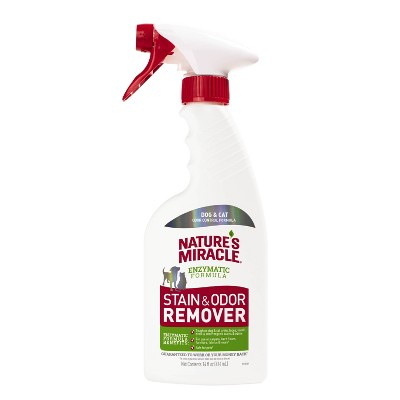 Nature's Miracle Unscented Stain and Odor Remover for Dogs and Cats - 14 fl oz
