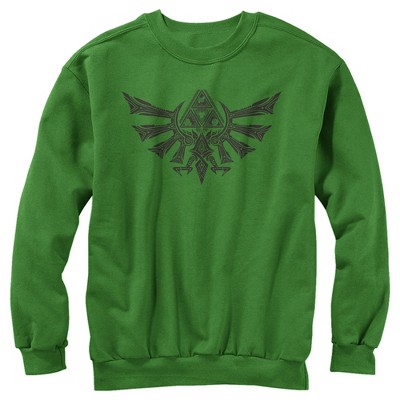 Men's Nintendo Legend of Zelda  Triforce Sweatshirt