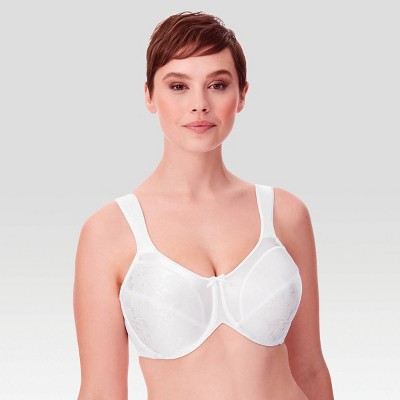 Bali Women's Satin Tracings Underwire Minimizer Bra 3562