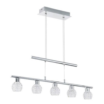 Eglo Lighting Hania 5 - Light Pendant in  Chrome