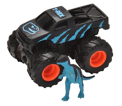 Wild Republic Adventure Mini Truck T-Rex Figurines, 2 Pieces