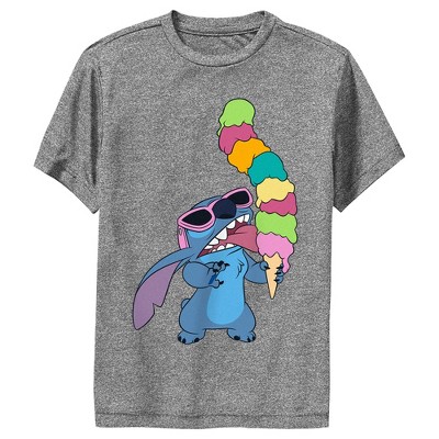 Boy's Lilo & Stitch Ice Cream Lover Stitch Performance Tee