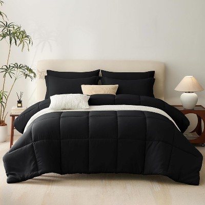 BAGOKIE Comforter Set 5/7 Pieces Bed in a Bag Set for All Season