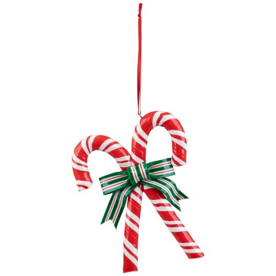 Northlight Candy Cane Christmas Ornament - 5.25" - Red and White