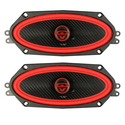 Cerwin-Vega V410 4"x10" 2-Way Coaxial Full Range Speakers (4Ω)