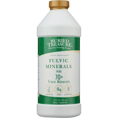 Buried Treasure uid Advantage Fulvic Minerals Pure 33 fl oz