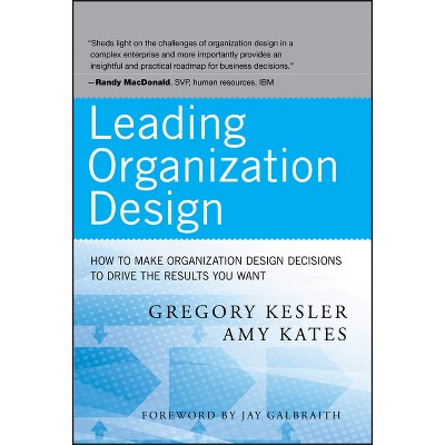 Leading Organization Design - by  Gregory Kesler & Amy Kates (Hardcover)