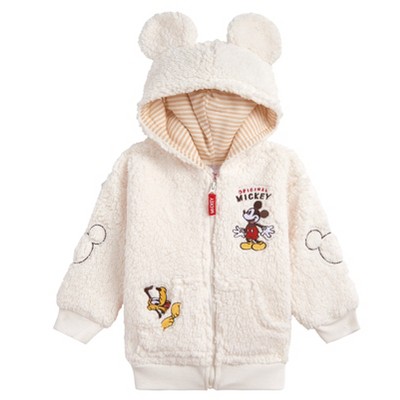 Disney Winnie the Pooh Mickey Mouse Nightmare Before Christmas Lilo & Stitch Monsters Inc. Zip Up Hoodie Toddler